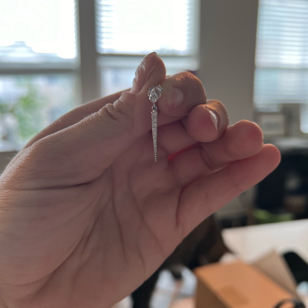 Diamond Drop Earrings